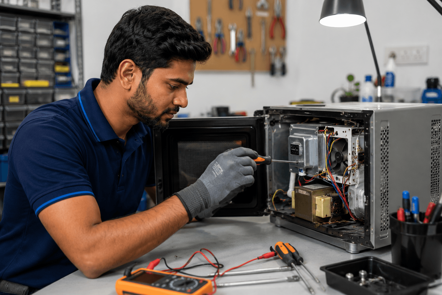 Microwave Repair repair service — same-day home visit, all brands covered by HomeRepairPro