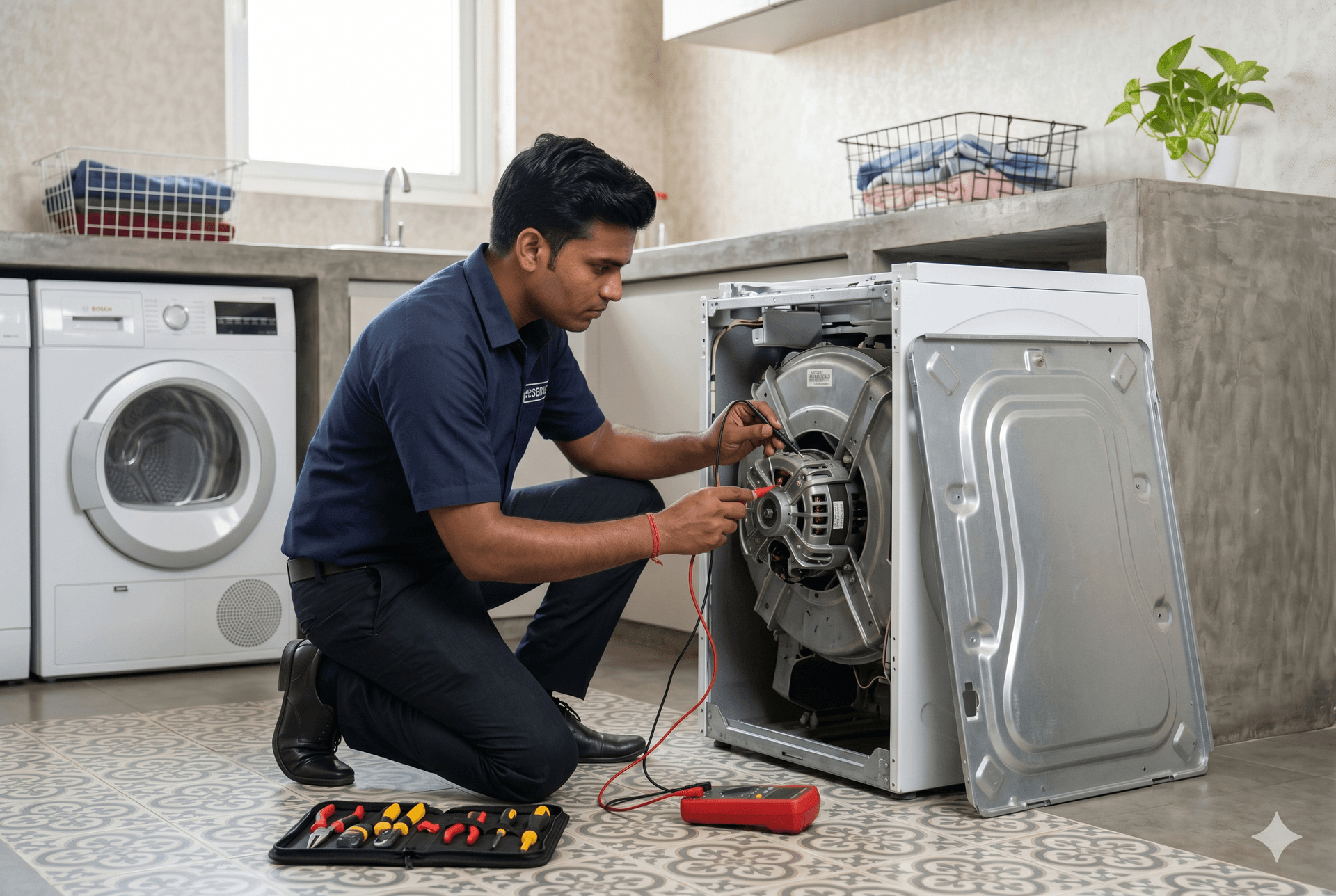 Washing Machine Repair repair service — same-day home visit, all brands covered by HomeRepairPro